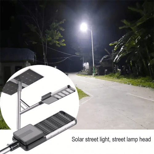  תאורה סולארית ציבורית מקצועית 120W 170Lm/W IP67 240led 6000K