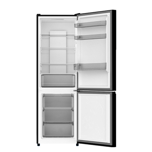 מקרר Konka  מקפיא תחתון ‏310 ‏ליטר זכוכית שחורה דגם KRF-314WG ‏