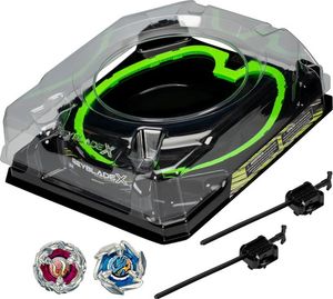 סט בייבלייד X עם זירת אקסטרים ו2 בייבליידים BEYBLADE