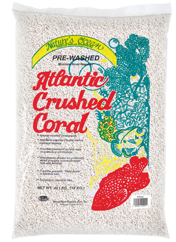 נייצרס אושן חצץ  אלמוגים גרוס 9.07 ק"- PREMIUM ATLANTIC CRUSHED CORAL WITH ARAGONITE #8®