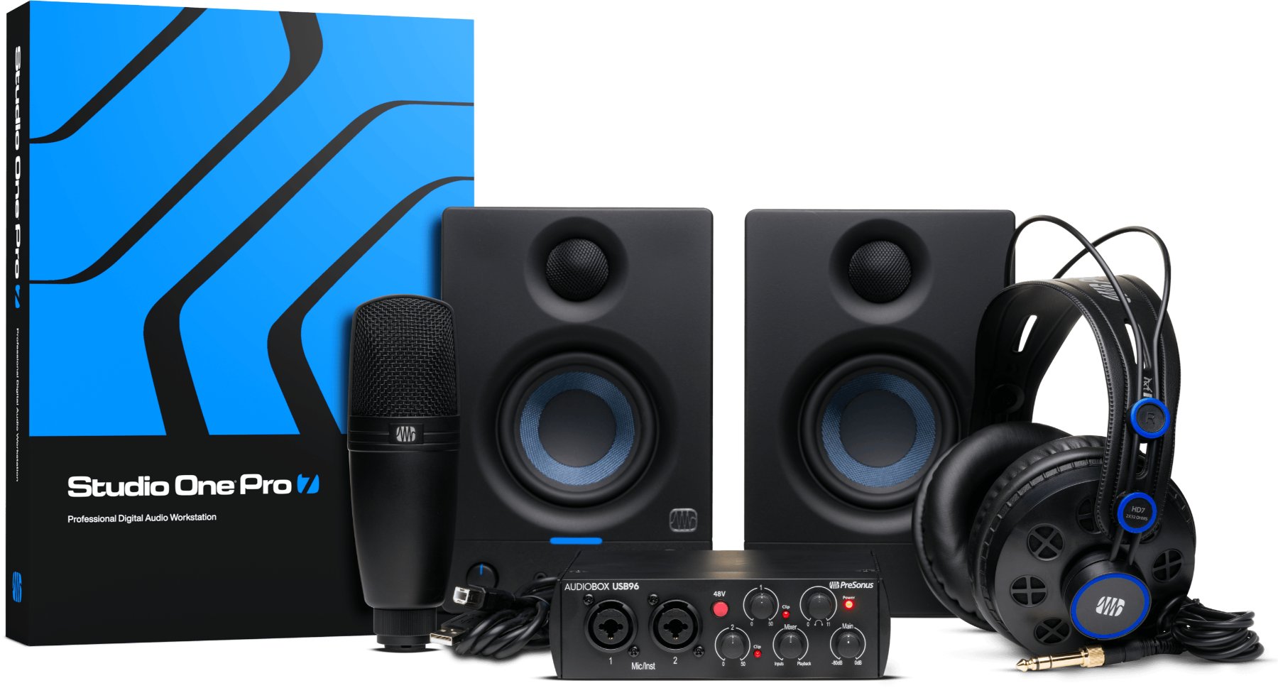 PreSonus AudioBox 96 Complete Bundle