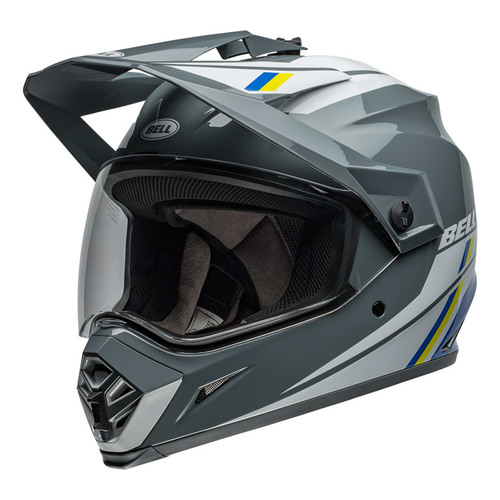 קסדה דו שימושית בל אפור / כחול - BELL MX-9 ADV MIPS 