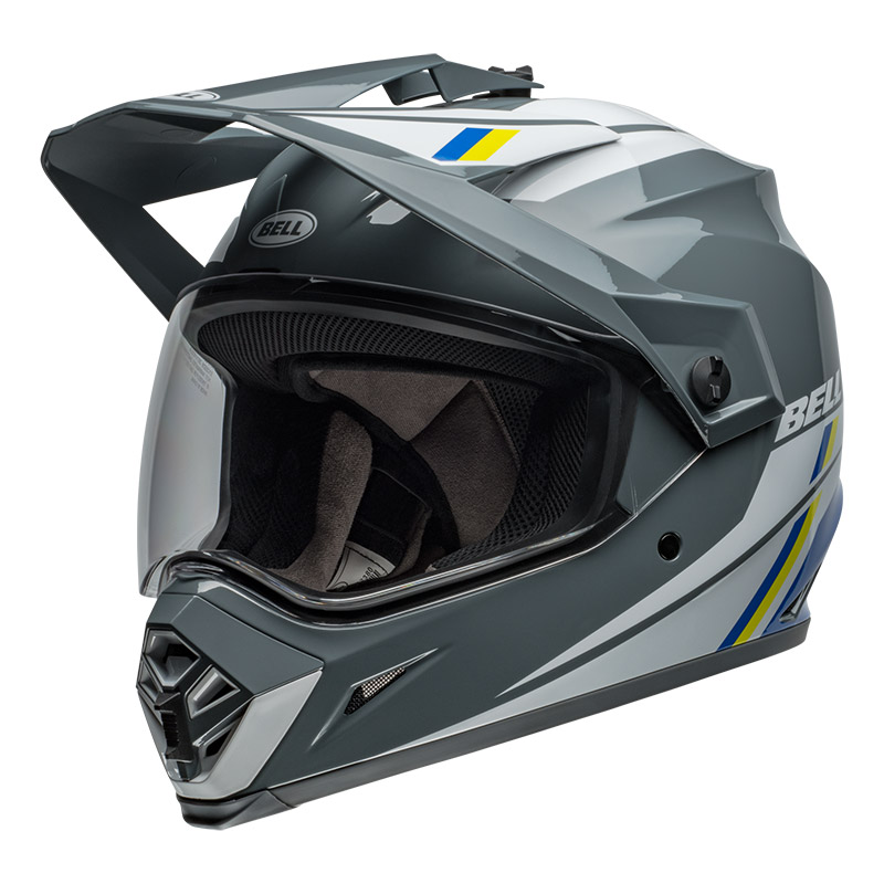 קסדה דו שימושית בל אפור / כחול - BELL MX-9 ADV MIPS 