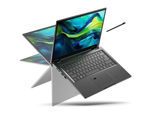 מחשב נייד Acer Aspire Spin 14 U5/16/512/Win11H NX.J3JEC.00C
