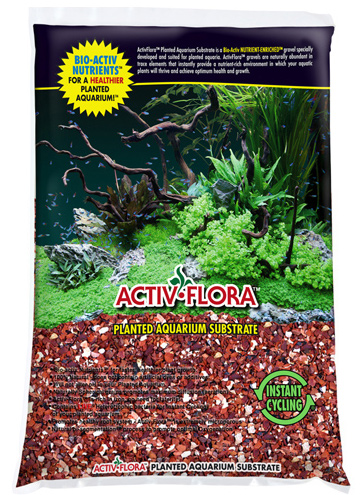 נייצרס אושן מצע חי אקווה פלורה אדום–7.25 ק"ג-FLORACOR RED Premium Planted Aquarium Substrates