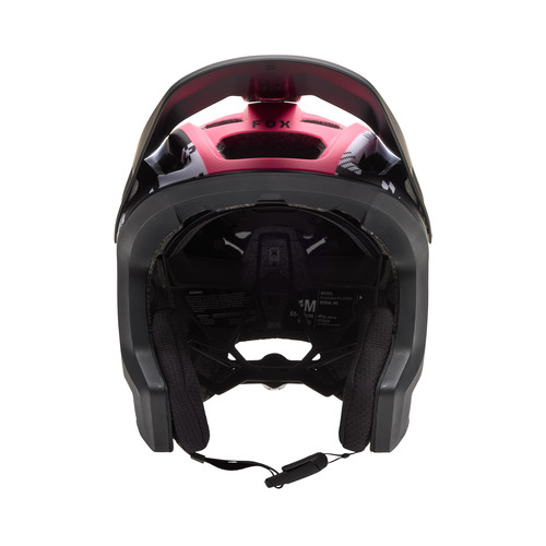 קסדת אופניים פוקס דרופריים שחור / ורוד - FOX DROPFRAME PRO HELMET V25