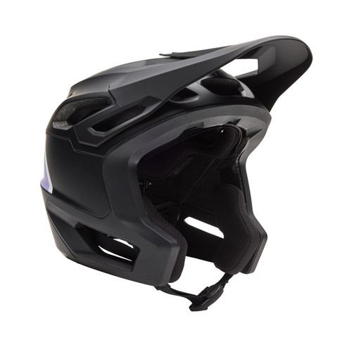קסדת אופניים פוקס דרופריים שחור / סגול - FOX DROPFRAME PRO HELMET V25