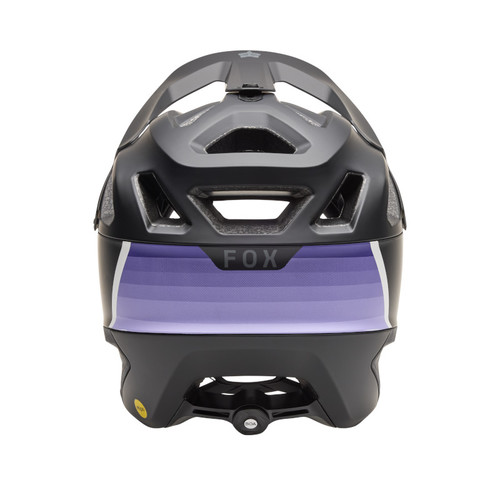 קסדת אופניים פוקס דרופריים שחור / סגול - FOX DROPFRAME PRO HELMET V25