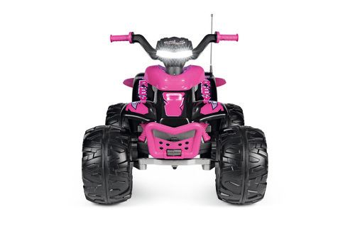 טרקטורון קורל W330 ורוד 12V Peg perego