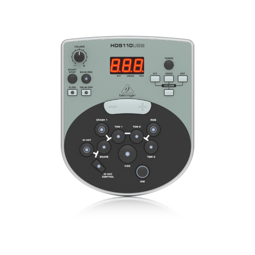 סט תופים אלקטרוני 8 חלקים דגם XD8USB חברת Behringer
