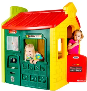 בית משחק לילדים 4 ב 1 עם שלל פעילויות - בית הכפר little tikes