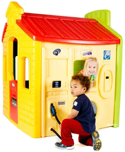 בית משחק לילדים 4 ב 1 עם שלל פעילויות - בית הכפר little tikes