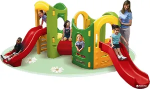 מתקן גן שעשועים רב תכליתי 8 ב 1 לעד 5 ילדים בו זמנית little tikes