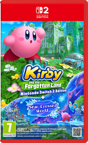 משחק לנינטנדו סוויץ' 2 - Nintendo Switch 2 Kirby and The Forgotten Land + Star Crossed World
