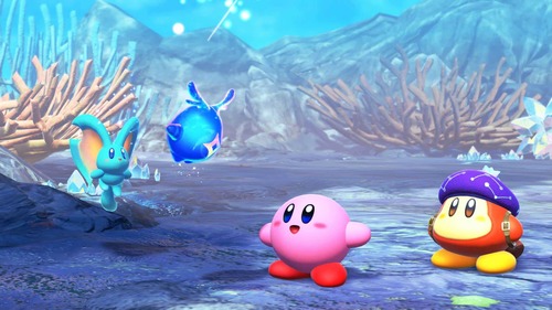 משחק לנינטנדו סוויץ' 2 - Nintendo Switch 2 Kirby and The Forgotten Land + Star Crossed World