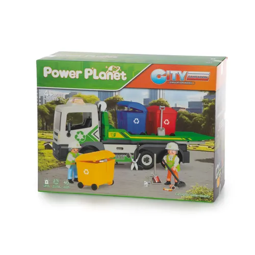 משאית גרר פחי מחזור POWER PLANET