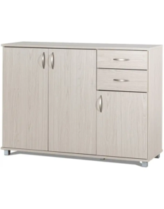 קומודה - דגם 376 - צבע מייפל מולבן