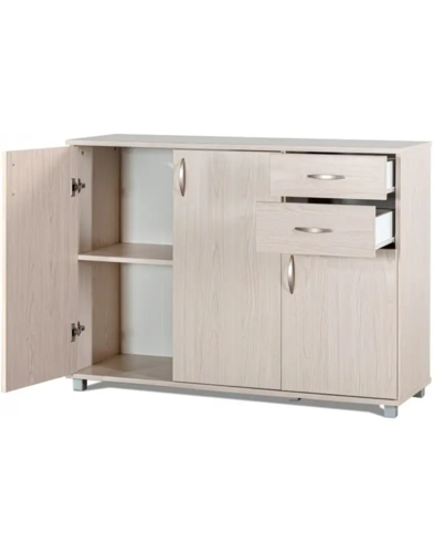 קומודה - דגם 376 - צבע מייפל מולבן