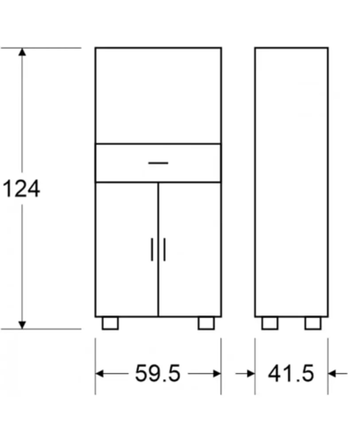 ארון למיקרוגל - דגם 404