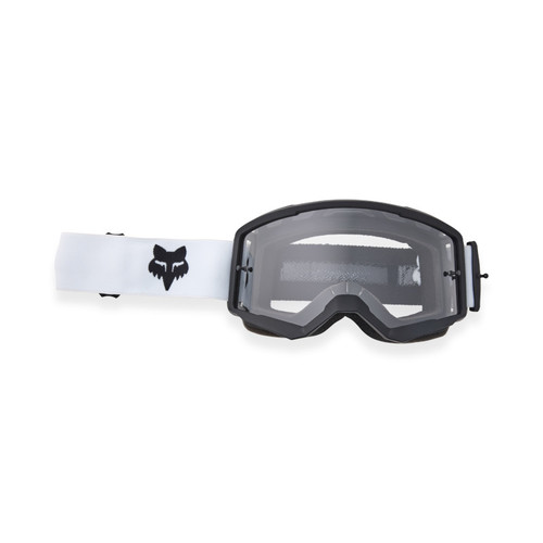 משקפי אבק לאופניים פוקס לבן - FOX MTB MAIN GOGGLE V25