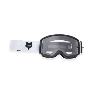 משקפי אבק לאופניים פוקס לבן - FOX MTB MAIN GOGGLE V25