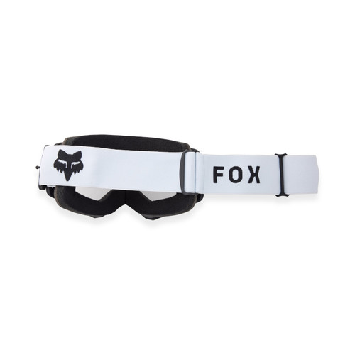 משקפי אבק לאופניים פוקס לבן - FOX MTB MAIN GOGGLE V25
