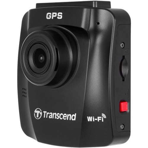מצלמה לרכב Transcend DrivePro 230 ברזולוציה Full HD כולל מסך 2.4 אינטש ו-GPS