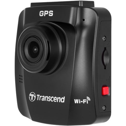 מצלמה לרכב Transcend DrivePro 230 ברזולוציה Full HD כולל מסך 2.4 אינטש ו-GPS