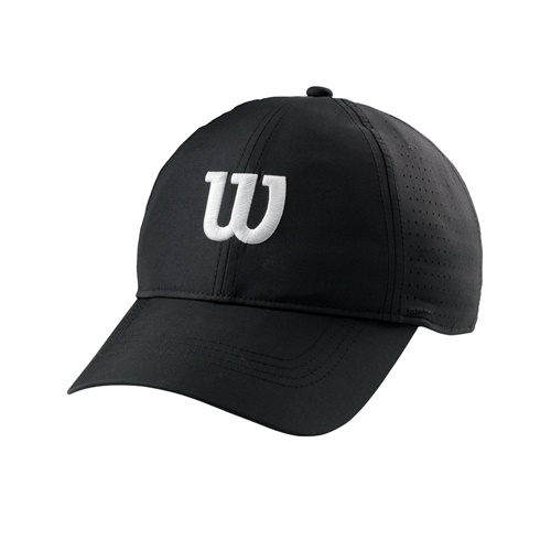 כובע וילסון בוגרים שחור WILSON TENNIS CAP