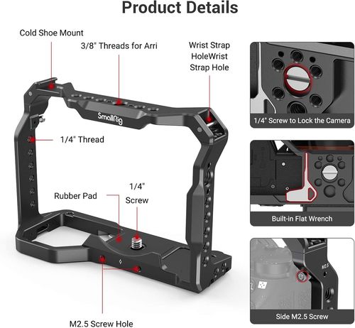 כלוב למצלמה SMALLRIG Cage for Sony A7 III / A7R III / A9