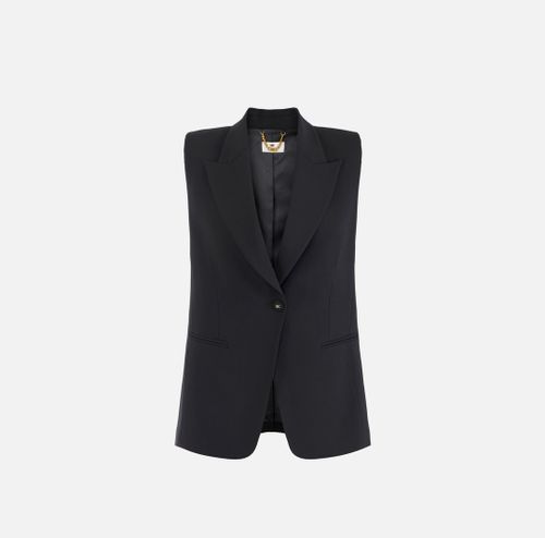 Lightweight cool wool waistcoat