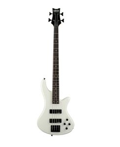גיטרה בס Schecter Stiletto Deluxe 4 WHT