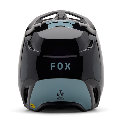 קסדת ילדים פוקס שחור - FOX YTH V1 TAUNT V25