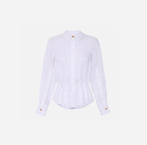 Cotton poplin shirt