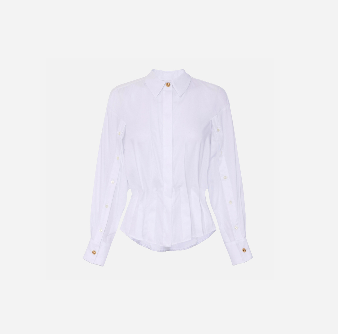 Cotton poplin shirt