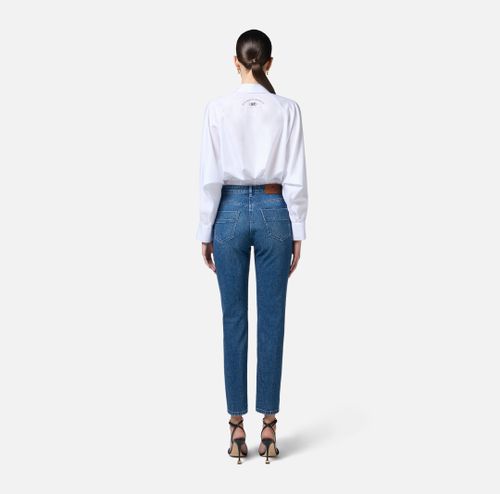 Cotton poplin shirt