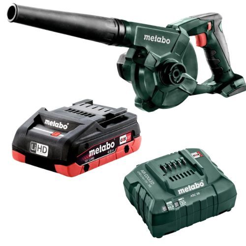 מפוח עלים נטען Metabo AG 18 18V  + סוללה 4AH + מטען 