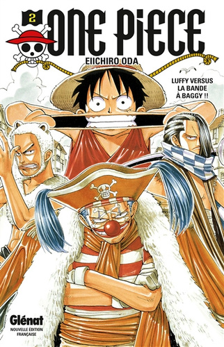 One Piece - Édition originale - Tome 02 - Luffy versus la bande à Baggy !! 