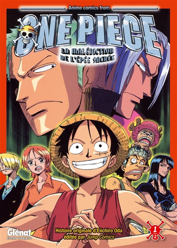 One Piece Anime comics - La malédiction de l'épée sacrée - Tome 01 