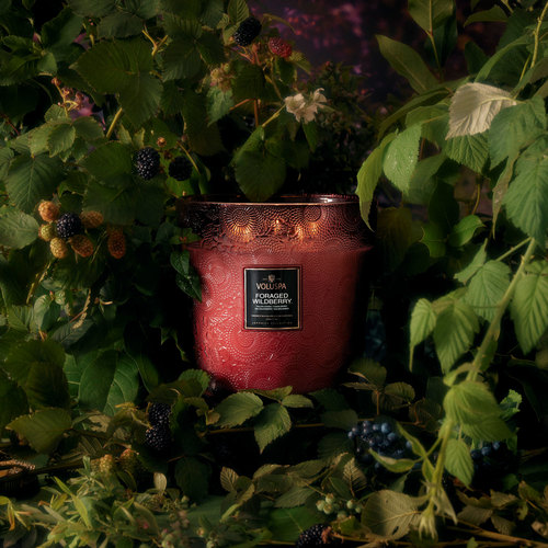נר ריחני במיכל זכוכית ענק 3.5 קילו - Foraged Wildberry 