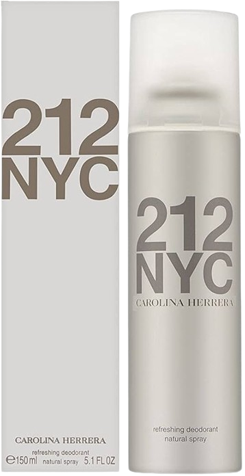 Carolina Herrera 212 Deodorant Spray 150ML דאודורנט ספריי קרולינה הררה 212 לאישה