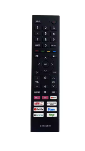 שלט רחוק תואם לטלוויזיה סמארט הייסנס ERF3G80H HISENSE