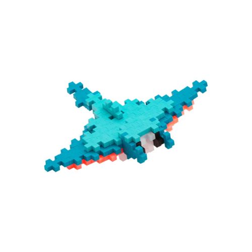 משחק הרכבה 100 חלקים קטנים במארז צינור רב פעמי - מנטה ריי