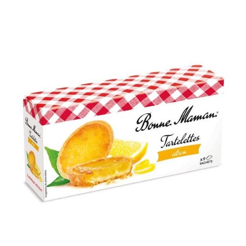 טארטלט במילוי קרם לימון 125 גרם Bonne Maman