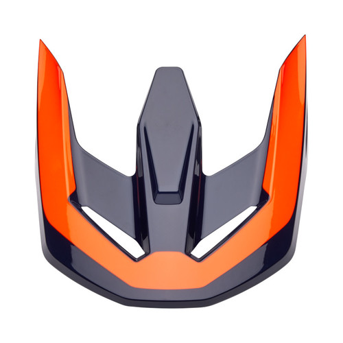 מצחיה כחול / כתום לקסדת FOX V1 NITRO