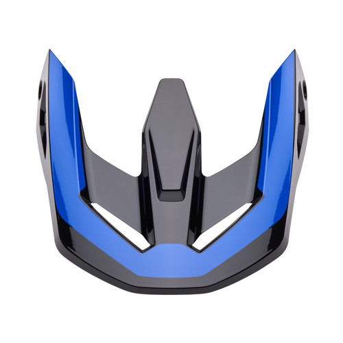 מצחיה כחול / שחור לקסדת FOX V1 NITRO