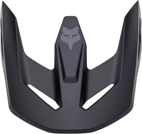 מצחיה שחור מט לקסדת FOX V1 SOLID