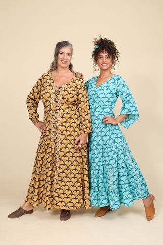 שמלת יסמין plus size