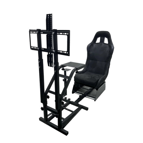 מושב לסימולטור מירוצים שחור SIMULATOR GY032B