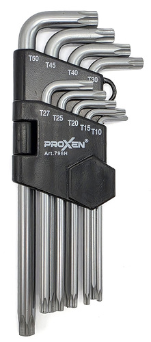 סט TX כדורי 9 חלקים פלדת S2 ארוך PROXEN
